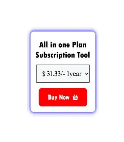 All in one Subscription Plan 1 year